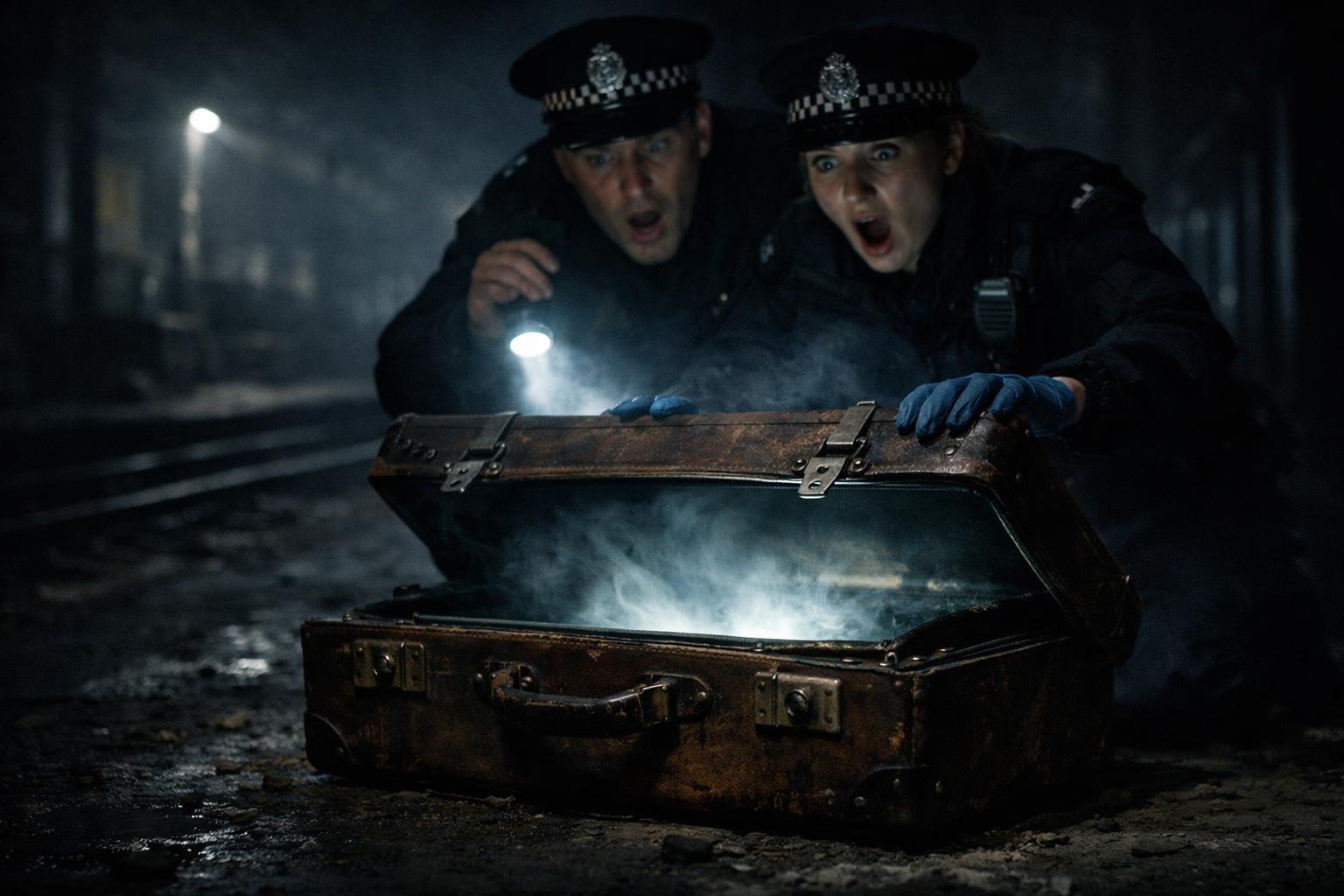 A Woman Was Found in Suitcases…